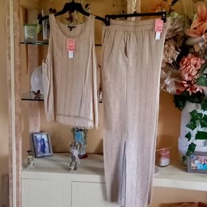 Linen Top- $20 and Pants -$30